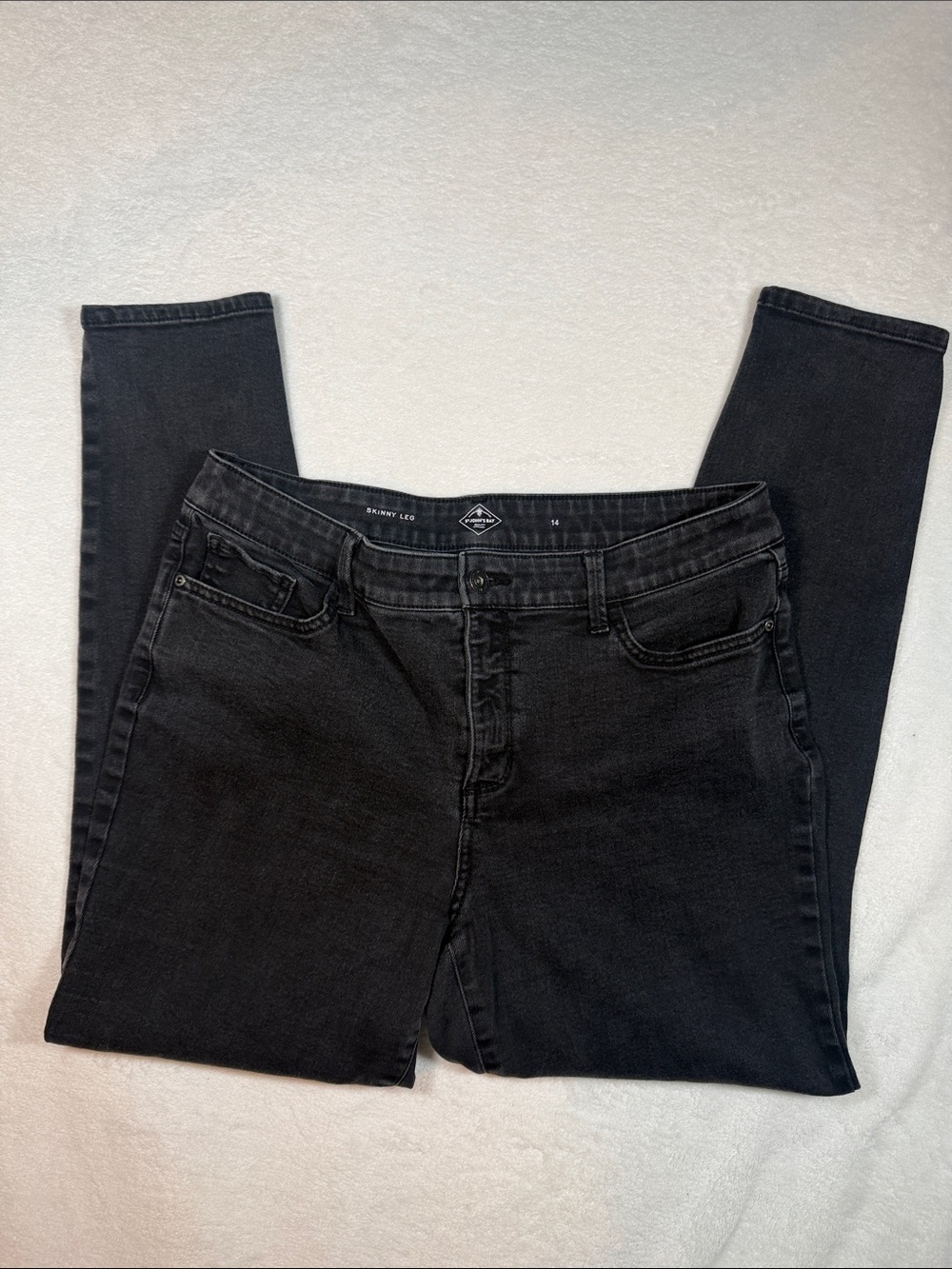 Black Skinny Jeans - St. John’s Bay